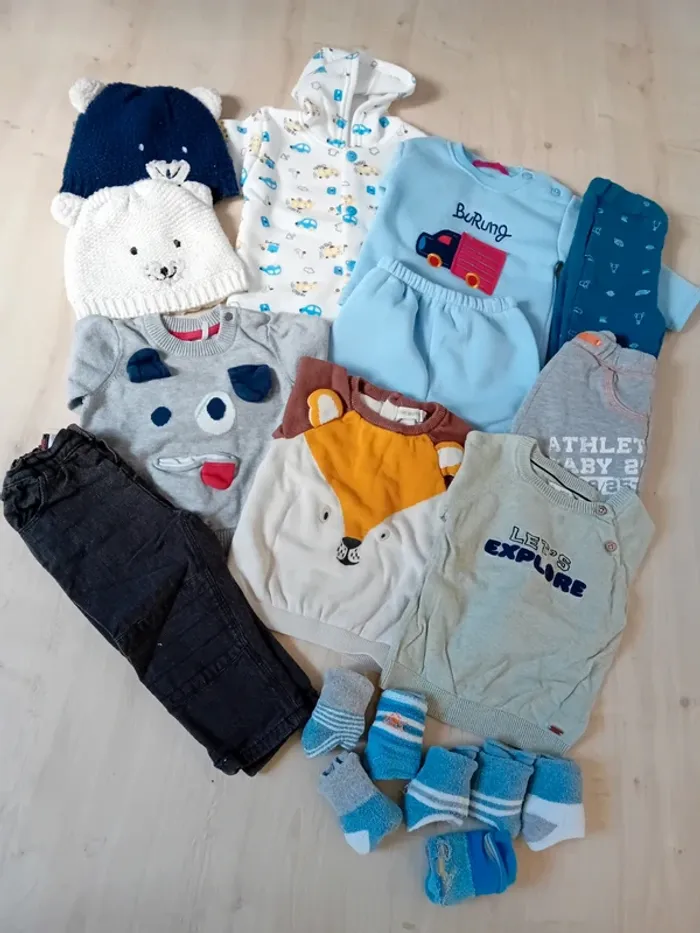 Lot vêtements garçon 18 mois