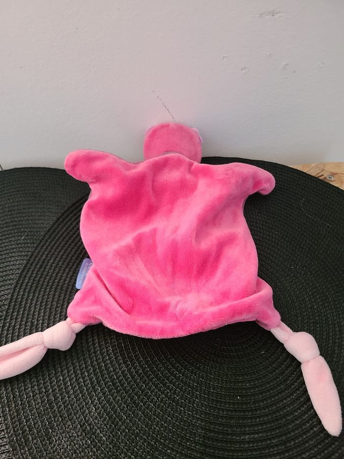 Poupée KALOO doudou marionnette rose coeur - photo numéro 4