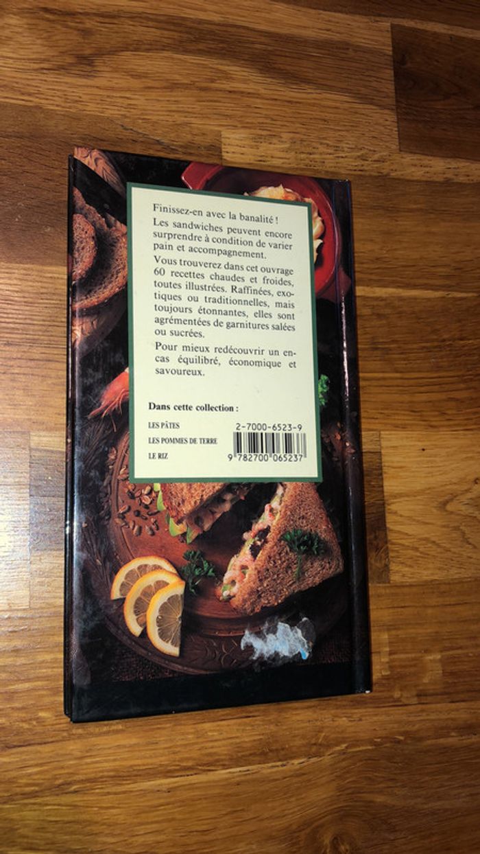 Livre Neuf Les Sandwiches - Claude Dovaz - photo numéro 2