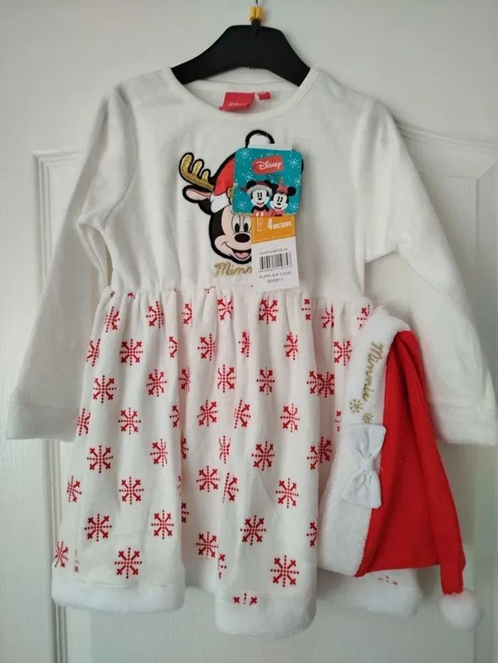 Chemise de nuit Disney Minnie - robe de Noël Disney Minnie - photo numéro 5