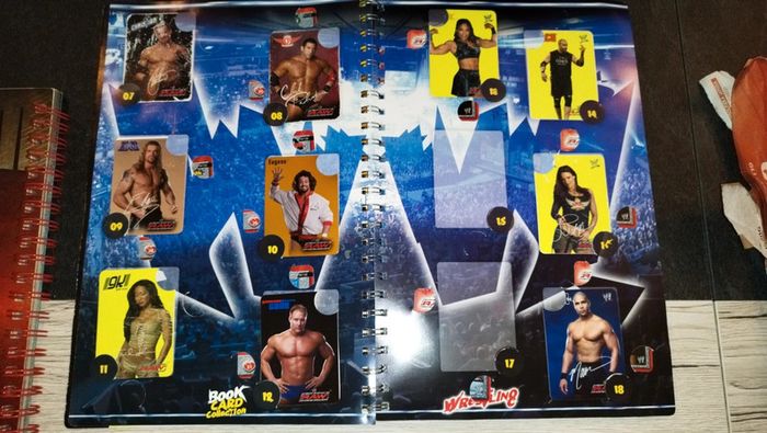 Album Prominter Wrestling wwe raw samckdown card collection - photo numéro 3