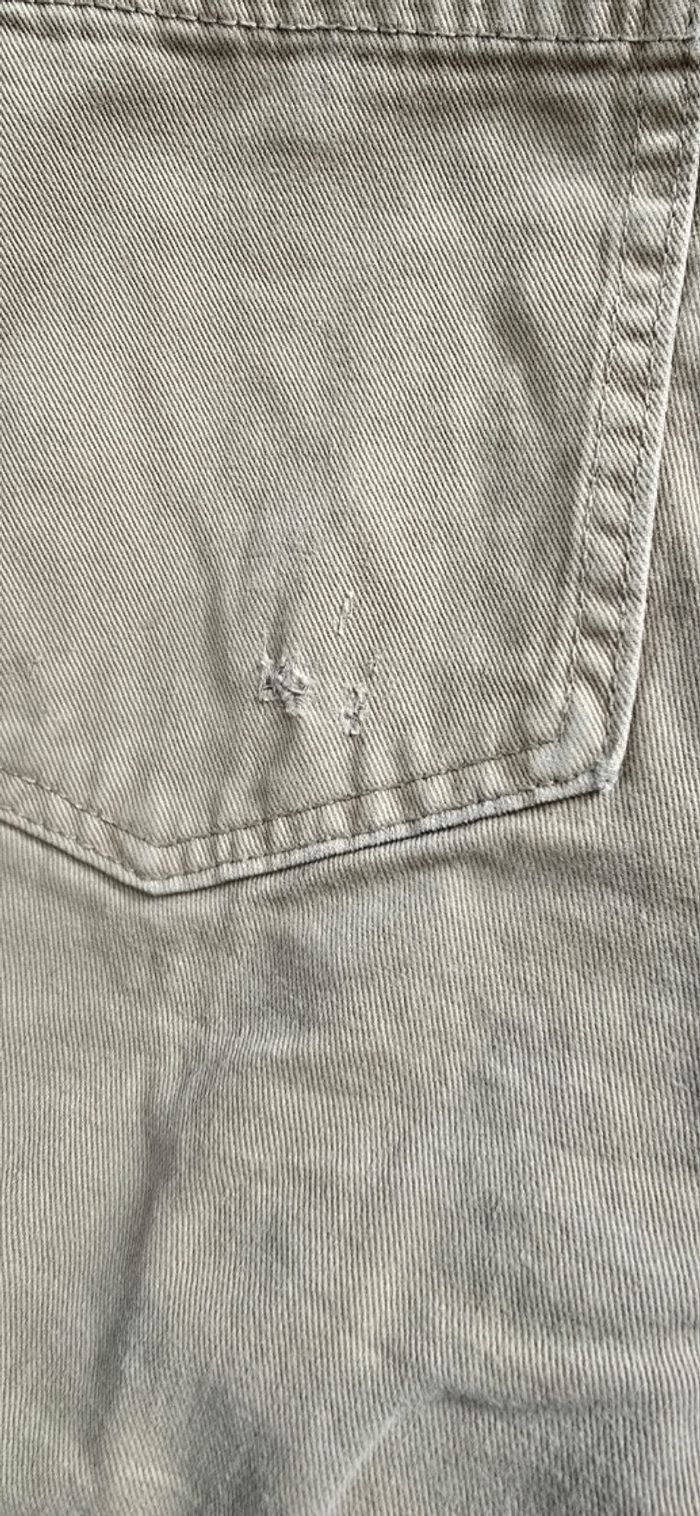 Jean beige stradivarius  taille 34 tbe - photo numéro 7