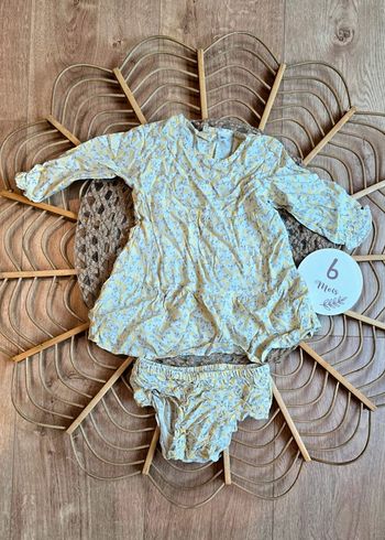 Ensemble robe fleuri