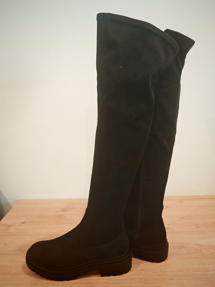 Bottes chaussettes, taille 37, claudia ghizzani - photo numéro 5