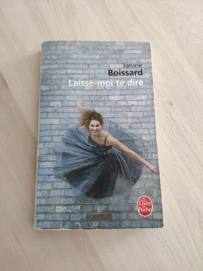 Livre Janine Boissard Laisse moi te dire