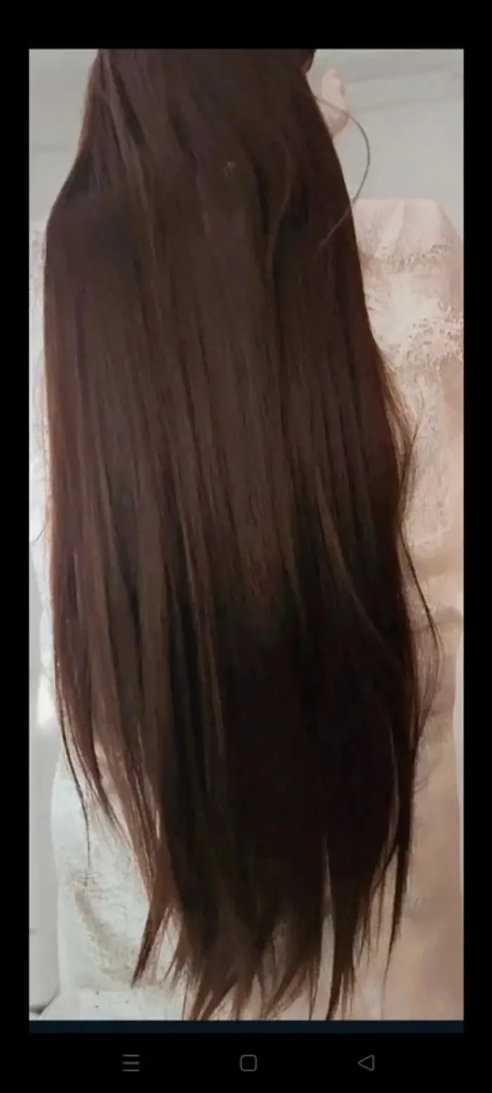 🎀 Promo 🎀 Perruque Naturelle 1MÈTRE 🎀 - photo numéro 5