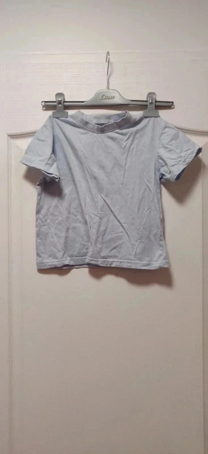 T-shirt mc bleu clair La Redoute 6 ans