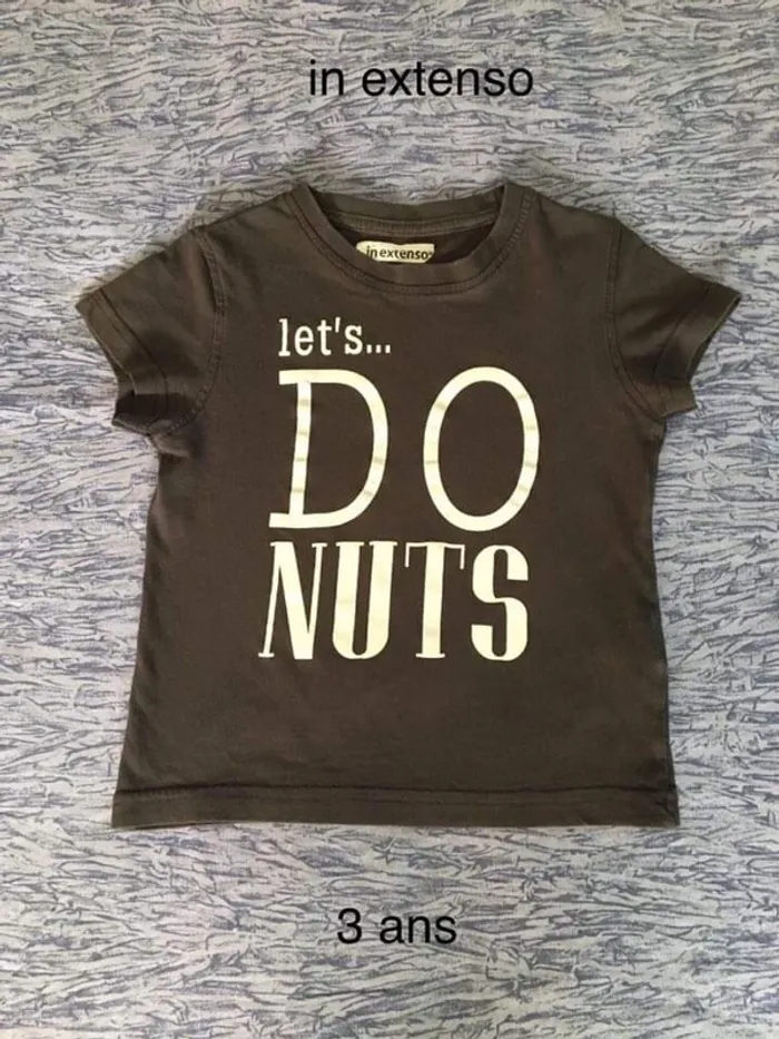 Tee-shirt in extenso 3 ans