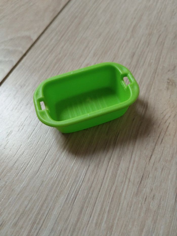 Bassine bac a linge playmobil vert