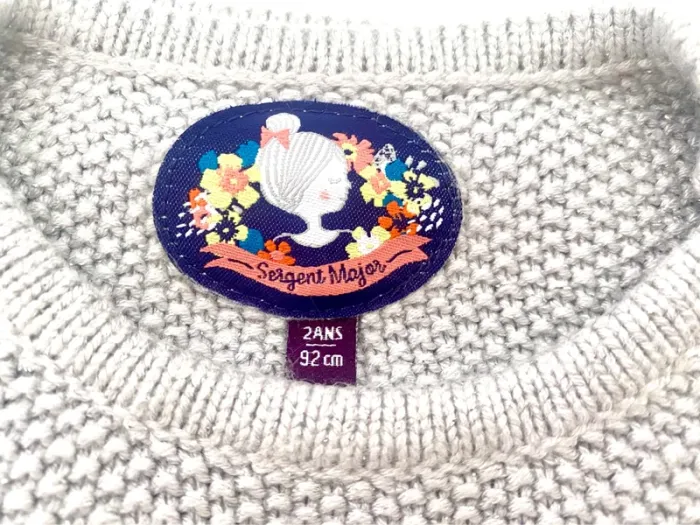 Pull épais Sergent Major taille 2 ans 92 cm TBE - photo numéro 5
