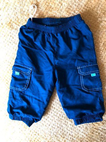 Pantalon bleu 12m