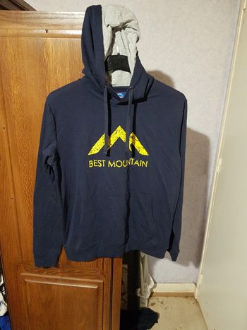 Sweat shirt capuche béat mountain  M