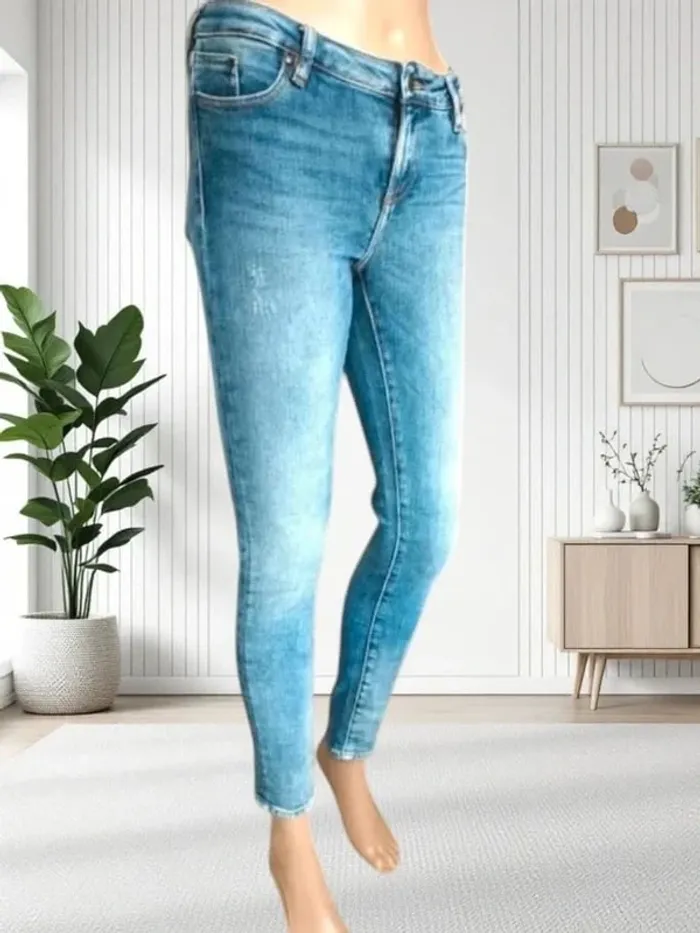 Jean Shool Rag ,coupe skinny ,taille mi-haute ,stretch - photo numéro 6