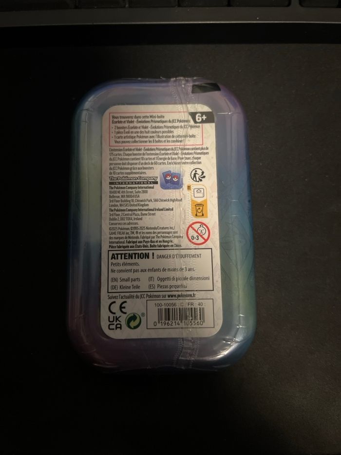 Mini tin EV8.5 Illustration Noctali - photo numéro 2