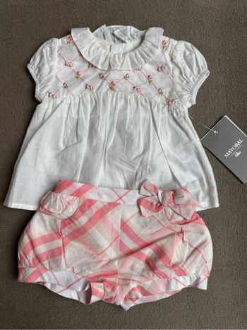 Ensemble short + blouse mayoral