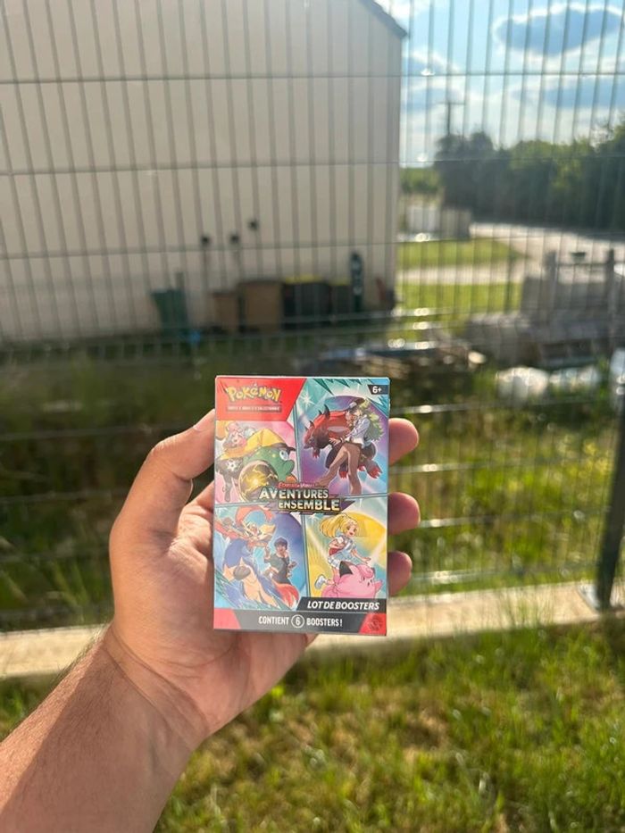 Bundle 6 Boosters Pokémon – EV9 Aventures Ensemble (FR)