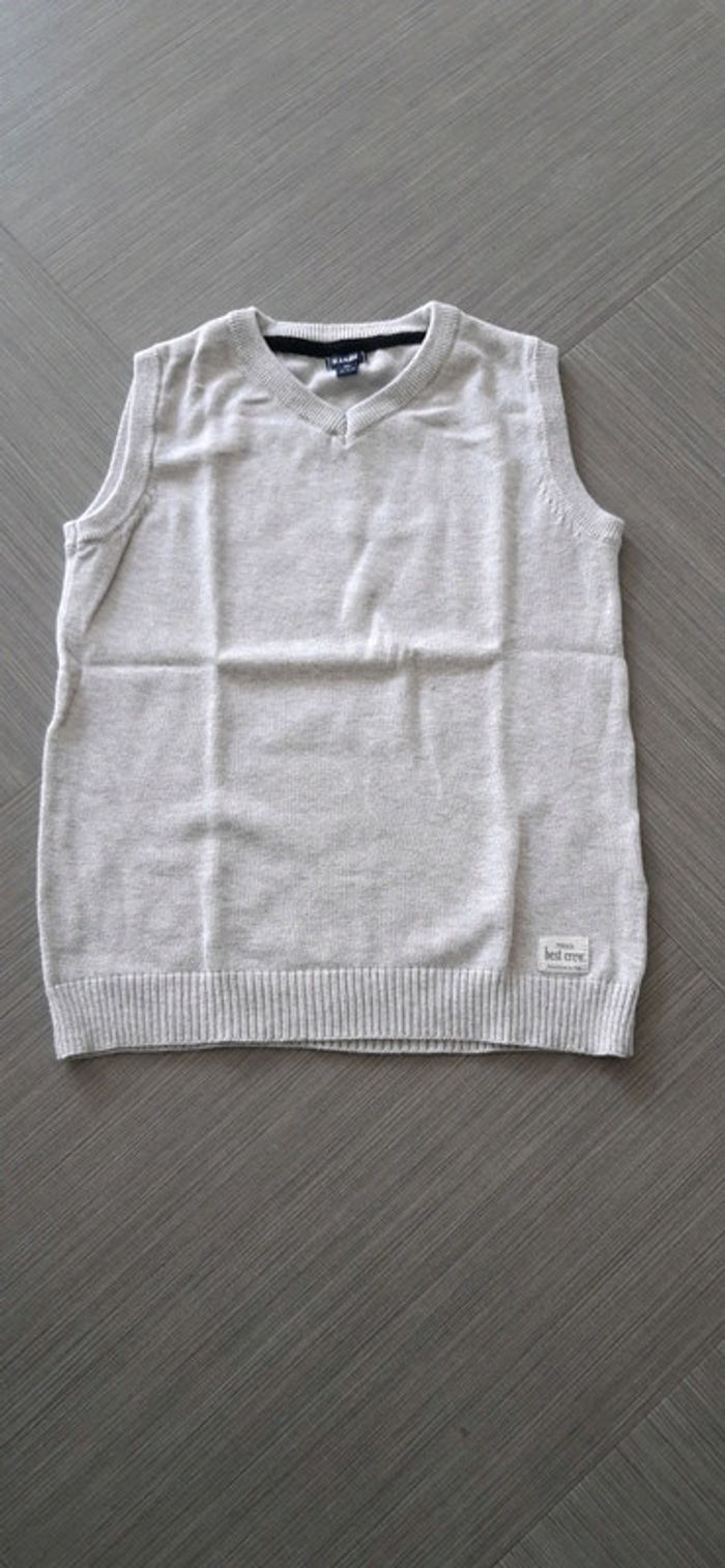 Gilet sans manches 8 ans