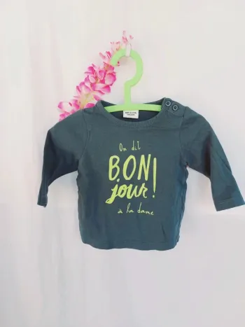 Tee-shirts manches longues Tape à l oeil 6 mois