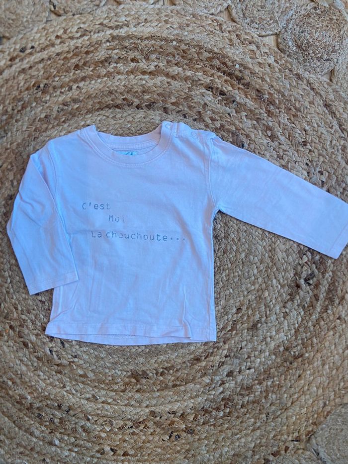 Tee-shirt fille 12 mois