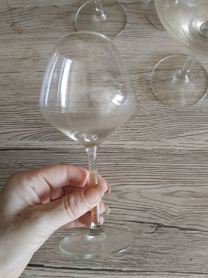 Lot de 4 verre ballon à vin neuf - photo numéro 3