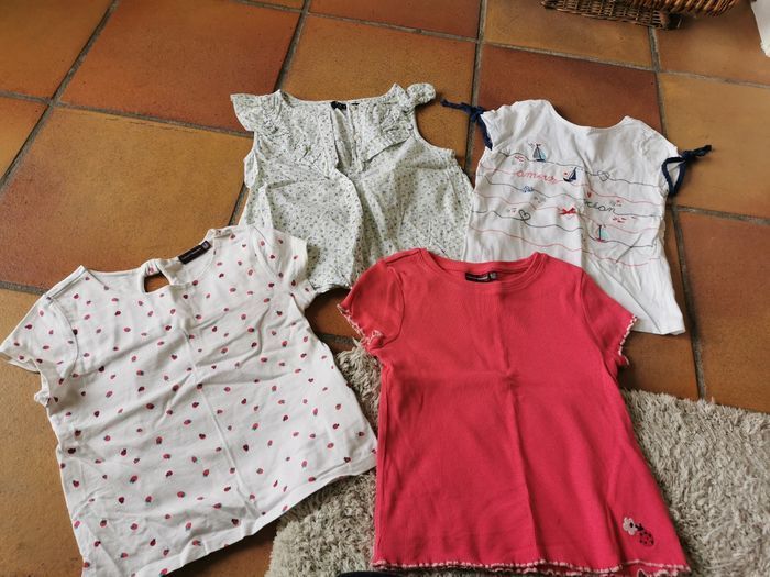 Lot de 4 tee shirt 5 ans