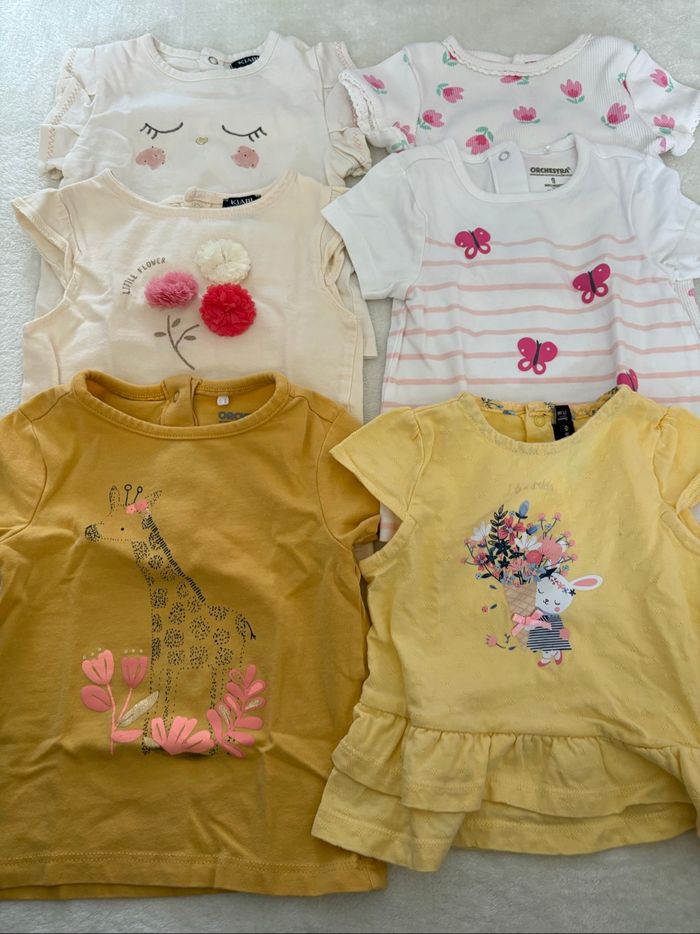 Lot vêtements fille 9 mois. - photo numéro 9