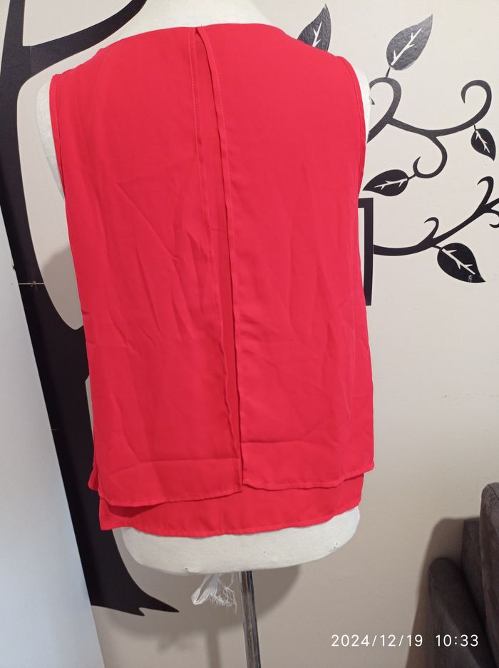 haut rouge de atmosphère 38 *Spécial FETE* réf 591 P15 - photo numéro 4