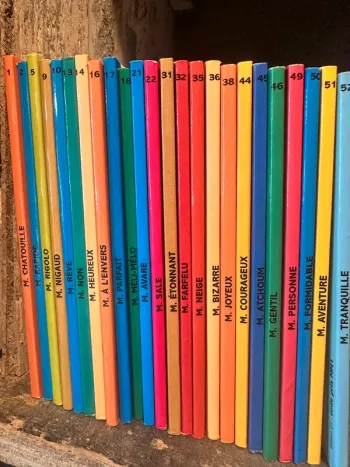 Mr des livres Monsieur Madame numéros français