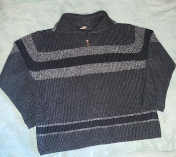 Pull Camionneur Vintage Zippé 🧥 T-Traxx - Taille XL