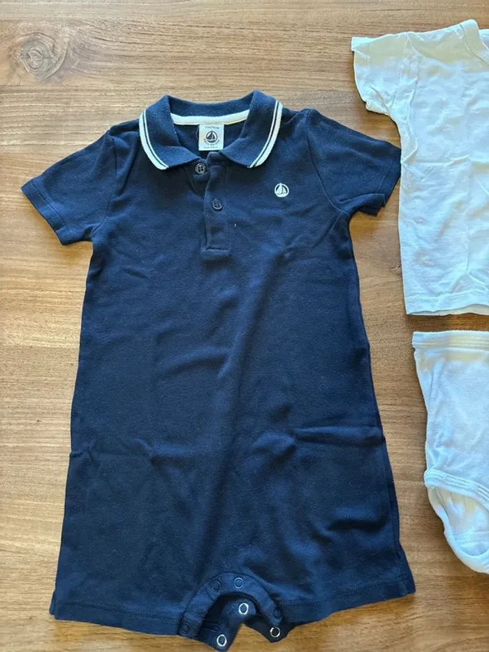 Lot vêtement été 12 mois petit bateau - photo numéro 2