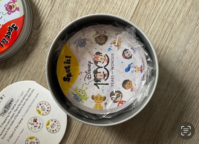 Jeu type dobble 100 ans Disnee  spot it jeu de carte personnage dessin animé - photo numéro 3