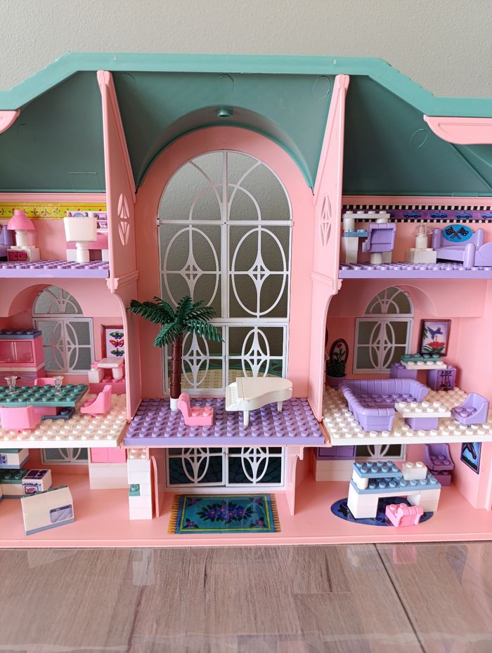 Maison MEGA BLOKS Fantasy dream house Ritvic type lego des années 1994/1995 - photo numéro 5