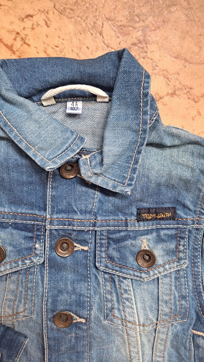 Veste teddy smith 4 ans neuve - photo numéro 3