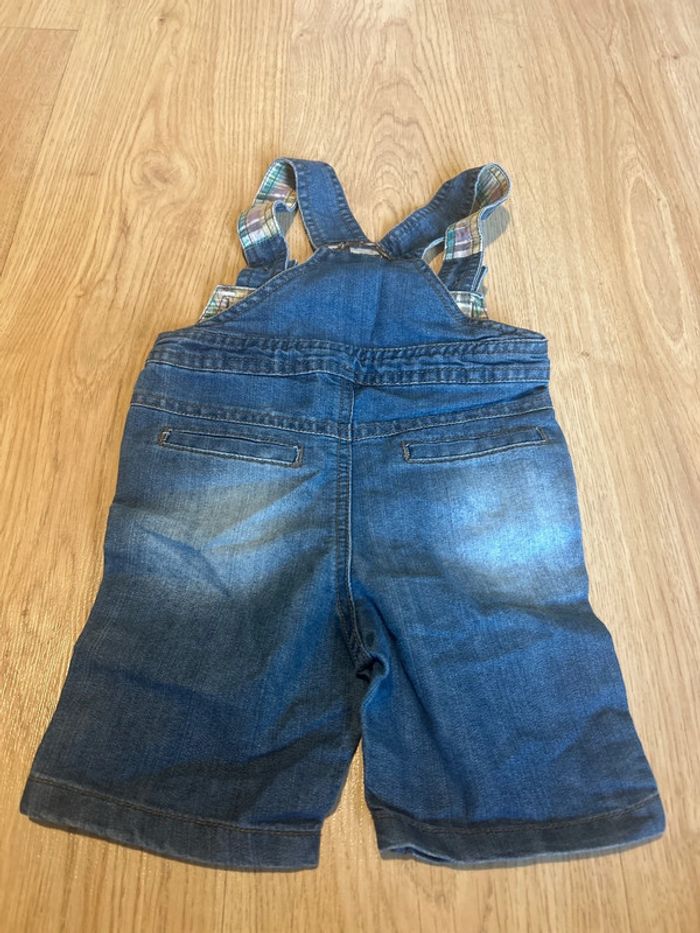 Salopette short en jean Tape à l’œil 23 mois - photo numéro 2