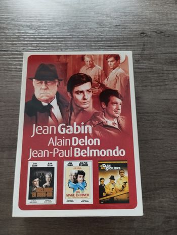 Jean Gabin, Alain Delon, Jean-Paul Belmondo : Coffret 3 films n° 1 - Pack -