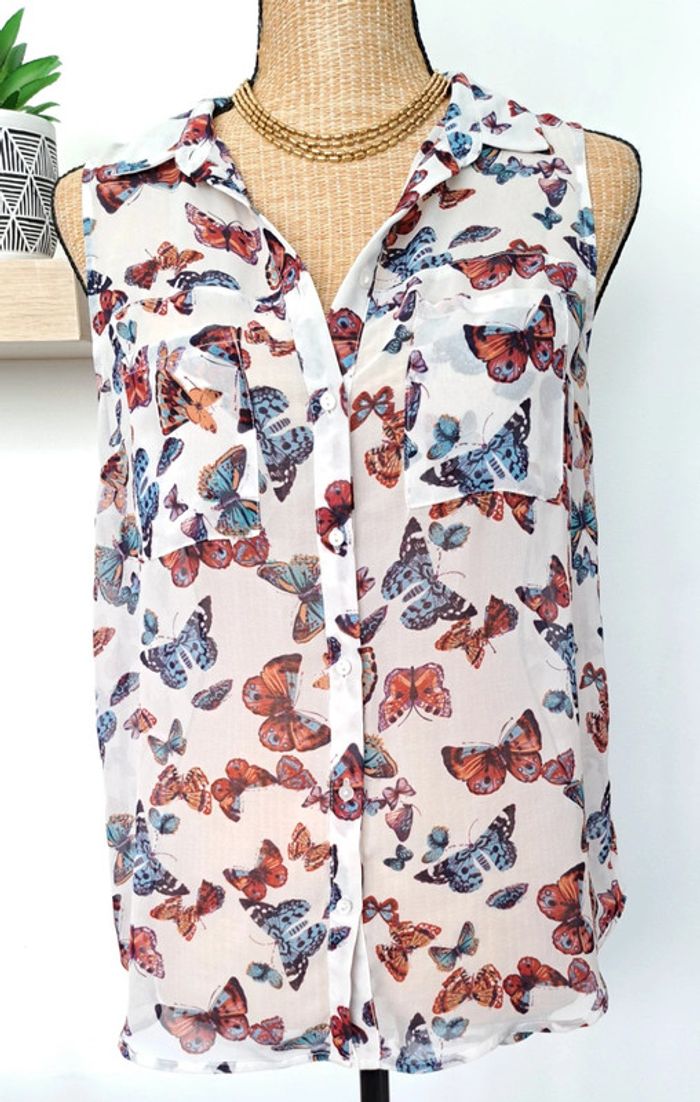 Chemisier motifs papillons Pimkie - photo numéro 4