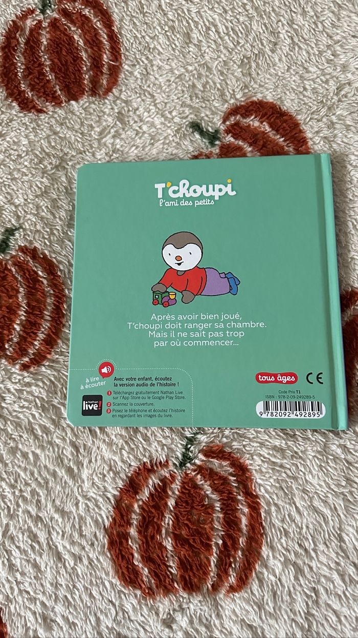 💜 Livre t’choupi range ta chambre 💜 - photo numéro 2