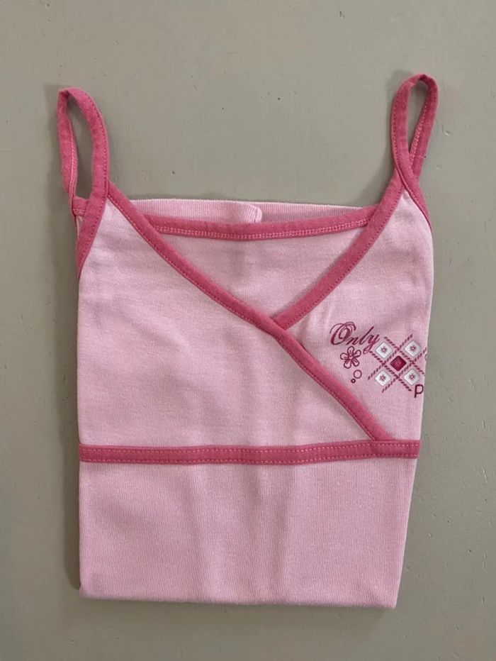 Débardeur Only Pink Tex Taille 8 ans