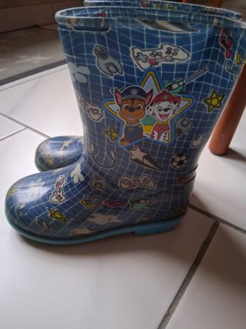 Botte de pluie pat'patrouille 