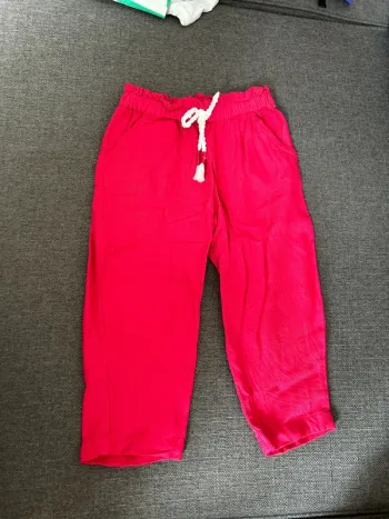 Pantalon bébé fille, fushia, 18-24 mois
