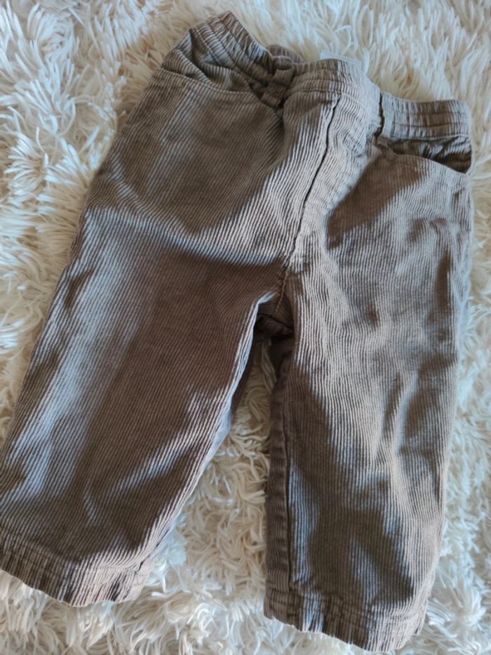 Pantalon velours Cyrillus 12 mois - photo numéro 4