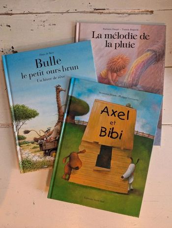 Lot de 3 albums illustrés