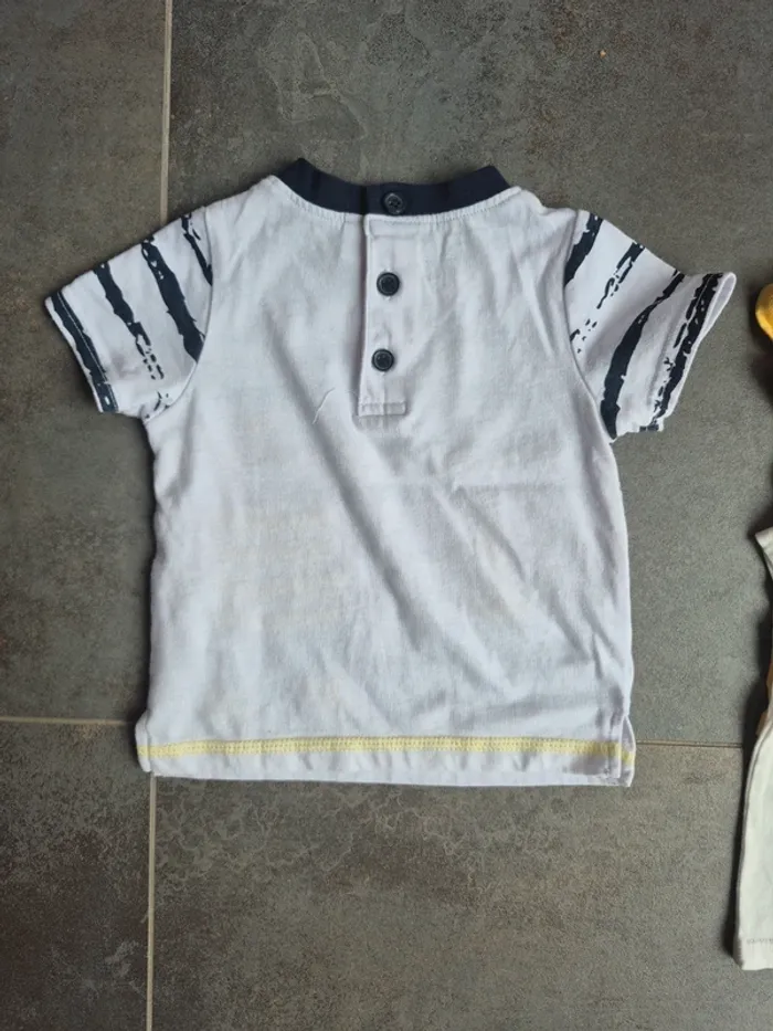 Lot tee-shirts 6 mois bébé garçon - photo numéro 13