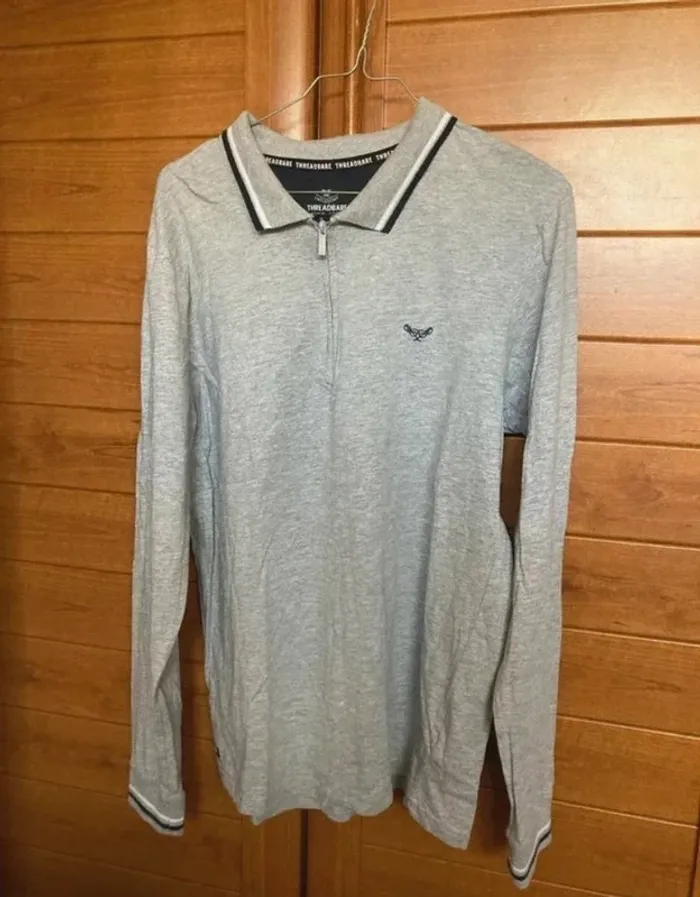 Polo homme M Threadbare neuf