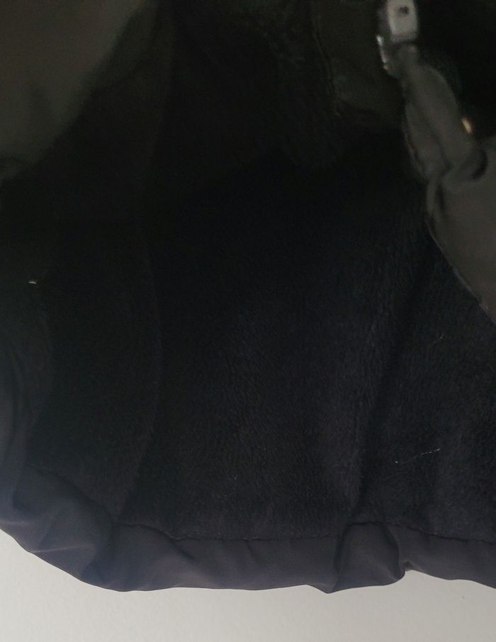 Veste d'hiver noire fille avec intérieur fourrure marque Tex - photo numéro 4