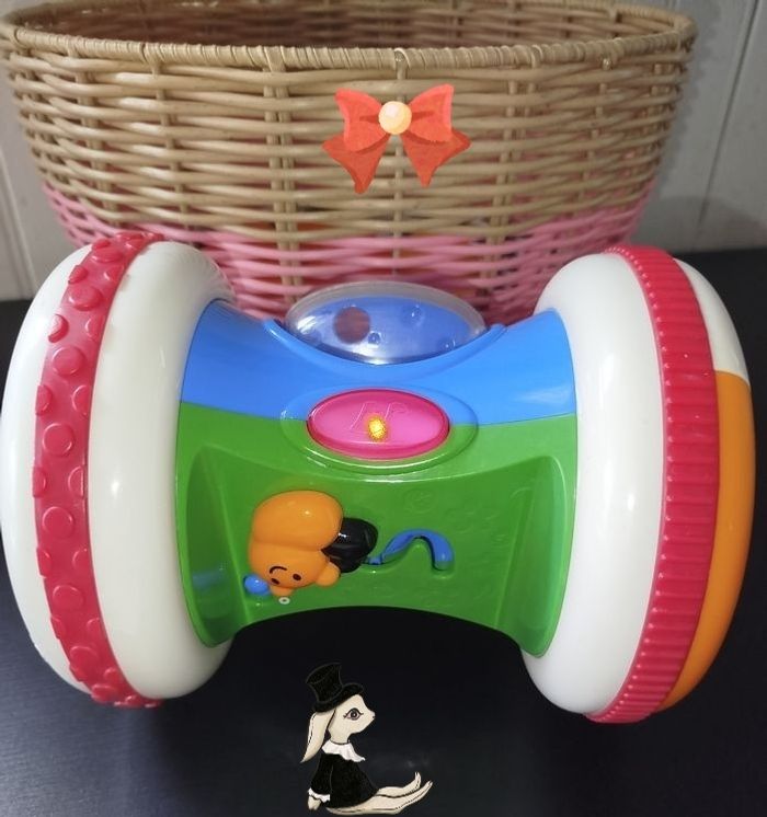 🎄Vintage Chicco Rouleau printanier musical et lumineux - photo numéro 9