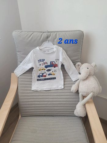 Tee shirt manches longues voitures