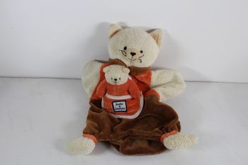 Doudou & Compagnie Chat orange