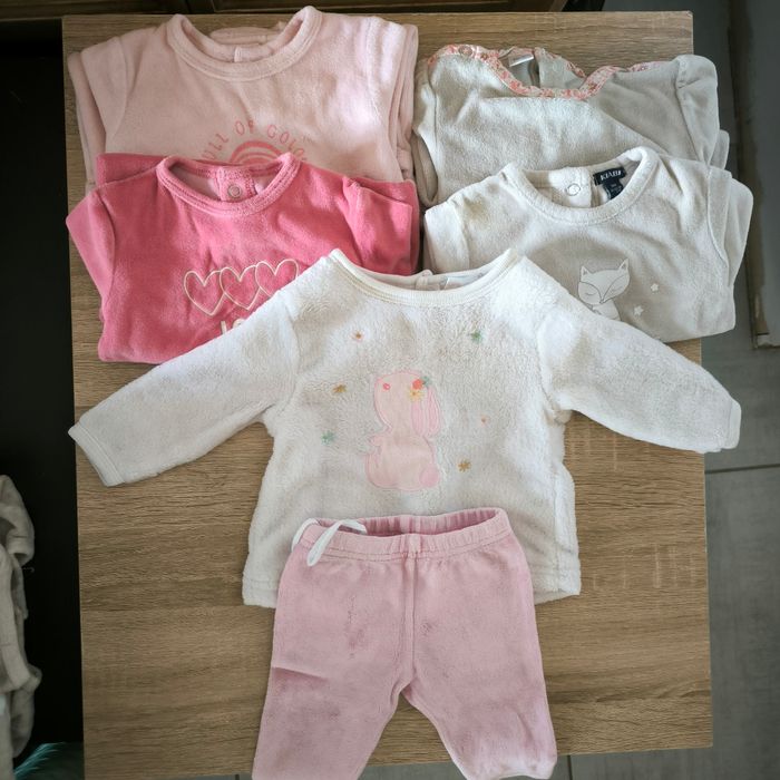 Pyjama velours taille 3 mois