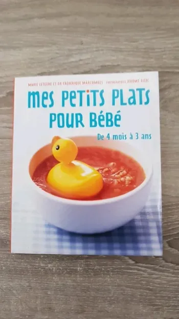 Livre de recette Pour bébé